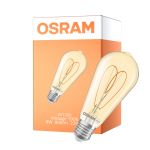 Osram Vintage 1906 LED E27 Edison Filament Gold 8W 806lm - 922 Extra Warm White | Best Colour Rendering - Dimmable - Replaces 60W