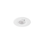Sylvania LED Spot Start HO PIR Aluminium White 10W 1050lm 50D - 827-830-840 CCT | Cutout 68mm - IP65 - Sensor