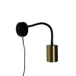 Nordlux Explore Flex Wall Light Metal and Ceramic Brass | Suitable for GU10