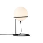 Nordlux Table Lamp Wilson Glass and Metal Black | Suitable for 1x G9