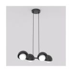 Emibig Pendant Boom Steel Black | Suitable for 4x G9 - Max 8W