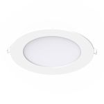 Noxion LED Downlight Slim V2.0 12W 1200lm 120D - 840 Cool White | 170mm - Cutout 150mm - IP44 - 1-10v Dimmable 