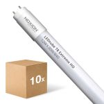 Multipack 10x Noxion LED Tube T8 Avant (EM/Mains) Standard Output 15W 1800lm - 830 Warm White | 120cm - Replaces 36W