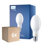 Multipack 6x Philips TrueForce Core LED E40 HPL/SON Frosted 36W 6000lm 300D - 840 Cool White | Replaces 125W