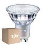 Multipack 10x Philips MASTER Value LED Spot GU10 PAR16 3.7W 365lm 60D - 930 Warm White | Best Colour Rendering - Dimmable - Replaces 50W