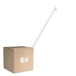 Multipack 6x Osram LEDinestra HD Lighting S14s 9.9W 1055lm - 927 Extra Warm White | Best Colour Rendering - Dimmable - Replaces 75W
