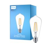 Philips Corepro LED Bulb E27 Edison Filament Clear 7W 806lm - 827 Extra Warm White | Replaces 60W