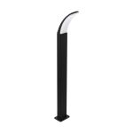 Eglo Pedestal Lamp Fiumicino Outdoor Aluminium Black 11.5W 1200lm - 830 Warm White