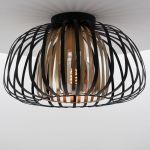 Eglo Ceiling Light Encinitos Black, Gold | Suitable for E27