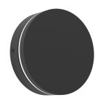 Eglo Wall Light Pedersano Aluminium Black 8W 800lm - 827-840-865 CCT | IP44