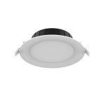 Noxion LED Downlight Hera Flat Recessed White 9W 900lm 80D - 827-830-840 CCT | 132mm - Cutout 120mm