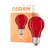 Osram LED Star Classic Decor E27 Pear Filament Frosted 2.5W 45lm - Red | Replaces 7W
