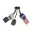 Ledvance Decor Felt Weaving Cans Ceiling Multicolor | Suitable for 5X E14