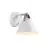 DFTP by Nordlux Strap 15 Wall Light Metal and Leather White | Suitable for GU10