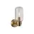 Nordlux Tutan Wall Light Glass Brass | Suitable for E14