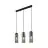 Nordlux Miella 3-Rail Pendant Glass Smoke | Suitable for 3x E27