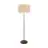 DFTP by Nordlux Takai Floor Lamp Metal and Textile Beige | Suitable for E27