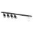 Emibig Ceiling Light Baster Steel Black | Suitable for 4x GU10 - Max 8W, 1x E14 - Max 10W