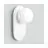 Emibig Wall and Ceiling Light Viva Steel White | Suitable for 1x G9 - Max 8W