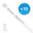 Multipack 10x Ledvance LED Tube T8 Value (EM/Mains) Standard Output 15W 1800lm - 865 Daylight | 120cm - Replaces 36W