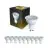 Multipack 10x Bright Choice LED Spot GU10 PAR16 4W 345lm 36D - 827 Extra Warm White | Replaces 50W