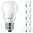 Multipack 10x Philips Corepro LED Lustre E27 Ball Frosted 7W 806lm - 827 Extra Warm White | Replaces 60W