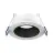 Noxion LED Spot Ares Deep ring White - With Inner Ring Black | Cutout 68mm - incl. GU10 Fitting