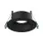 Noxion LED Spot Ares Deep ring Black - With Inner Ring Black | Cutout 68mm - incl. GU10 Fitting
