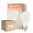 Multipack 10x Ledvance Classic LED E27 Pear Frosted 8.8W 806lm - 827 Extra Warm White | Daylight Sensor - Replaces 60W