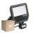 Multipack 4x Ledvance LED Floodlight Aluminium Black 41W 5500lm 100D - 830 Warm White | IP65 - Motion And Light Sensor - Symmetrical