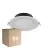 Multipack 6x Noxion LED Downlight Hera Flat Recessed White 15W 1500lm 80D - 827-830-840 CCT | 168mm - Cutout 144mm