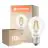 Multipack 10x Ledvance Classic LED E27 Pear Filament Clear 3.4W 470lm - 827 Extra Warm White | Replaces 40W