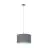 Eglo Pendant Pasteri Steel Satin Nickel | IP20 - Suitable for 1x E27 
