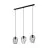 Eglo Pendant Newtown Steel Black | IP20 - Suitable for 3x E27 