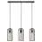 Eglo Pendant Roccamena Black, Copper | Suitable for 3x E27