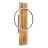 Eglo Wall Light Boyal Wood Black, Rusty 12W 1700lm - 830 Warm White