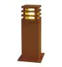 SLV Square 40 Floor Lamp Steel Rusty | Outdoor - IP55 - Suitable for 1x E27 