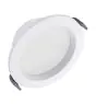 Ledvance LED Downlight Comfort Opal Aluminium White 13W 1430lm 180D - 930-940 CCT | 116mm - Cutout 100mm - IP44 - Best Colour Rendering - Zigbee Dimmable 