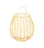 Nordlux Table Lamp Jim To-Go Portable Battery Metal Orange 3W 300lm - 827 Extra Warm White | 3-Step Dimmable 