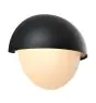 Nordlux Scorpius Wall Light Round Black | Suitable for 1x E27