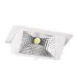 LED Downlight Wallwasher Wally Medium White 27W 3850lm 78x100D - 840 Cool White - 238x145mm