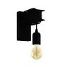 Eglo Wall Light Townshend 6 Steel Black | IP20 - Suitable for 1x E27 