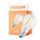 Osram Classic LED E27 Pear Filament Clear 6.5W 806lm - 865 Daylight | Replaces 60W