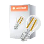 Ledvance Classic Superior LED Bulb E27 Pear Filament Clear 2.2W 470lm - 840 Cool White | Replaces 40W