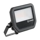 Ledvance LED Floodlight Aluminium Black 17W 2200lm 100D - 830 Warm White | IP66 - Symmetrical