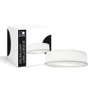 D'Lite Ceiling Light Lunelle 50cm Textile White | Suitable for 3x E27 
