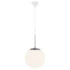 Nordlux Café Pendant Glass White | Suitable for E27