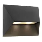 Nordlux Pontio Wall Light Aluminium Black | IP54 - Suitable for 2x GU10