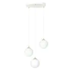 Emibig Pendant Royal Steel White | Suitable for 3x E14 - Max 10W