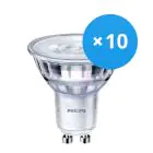 Multipack 10x Philips Corepro LED Spot GU10 PAR16 2.7W 230lm 36D - 840 Cool White | Replaces 25W